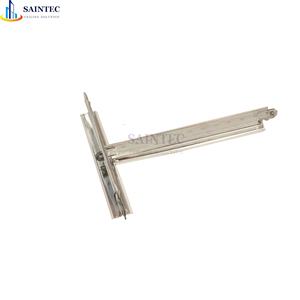 Perfil de metal galvanizado ignífugo Instalación elegante y segura de azulejos de techo cuadrados Materia Prima para riel de azulejos de techo - Product Image 6