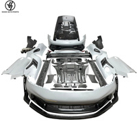Kit de Carrocería Parcial de Fibra de Carbono Seca de Alta Calidad Estilo GT3 RS con Capó para Carrera S 992 911 2018-2024
