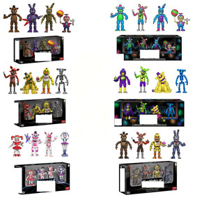 Figuras de Acción de Anime Five Nights at Freddy's con Articulaciones Móviles, Edición Pesadilla de Bonnie, Foxy y Freddy, Figura de PVC, Juguete - Product Image 2
