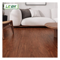 Achat en gros, entretien facile, revêtement de sol SPC à clic, carreaux de sol en plastique résistants aux rayures, planches de vinyle pour chambres