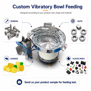 Small Vertical Automatic <b>Vibrating</b> Feeding Soft Candy Gummy Bear Packing Packaging Machine Small Vertical Gummy Candy Packing Ma - Product Image 4