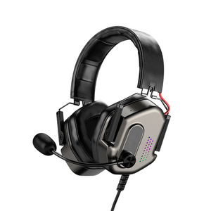 Factory Customized 7.1 RGB Light <b>PS4</b> Wired <b>Headset</b> Microphone On-Ear & Over-Ear Computer Headphones Cross-Border Hot-Selling - Product Image 1