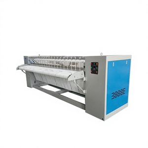 Machine de calandrage automatique industrielle pour linge universitaire, composants moteur principaux, équipement de repassage pour chemises et pantalons - Product Image 6