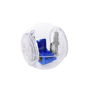 Balle de fuite transparente en forme de dinosaure, compatible avec les mini figurines, modèle de blocs de construction emboîtables, jouet en plastique ABS - Product Image 4