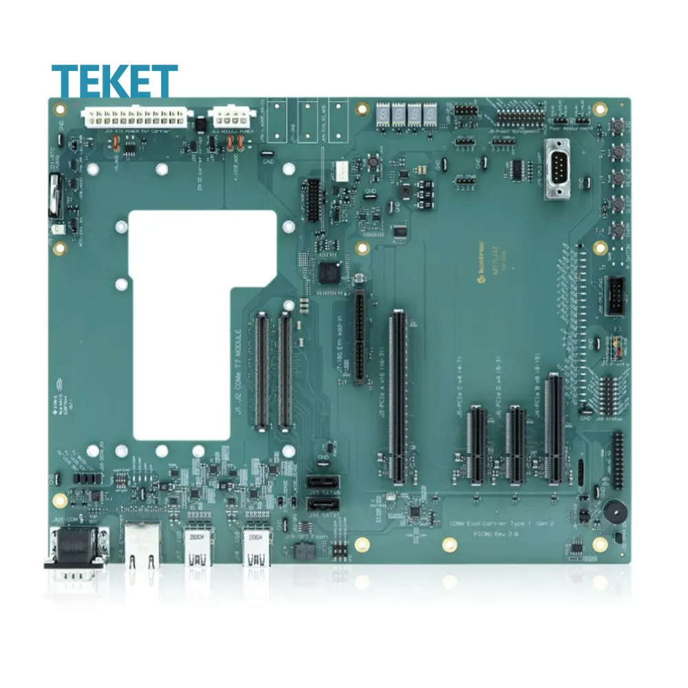 kontron motherboard Evaluation Boards and Reference Carrier COMe Eval Carrier T7 Gen2 4x 10GbE support