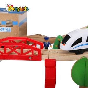 Thiết kế mới trẻ em bằng gỗ điện đồ chơi Train Bộ w04c048 - Product Image 3