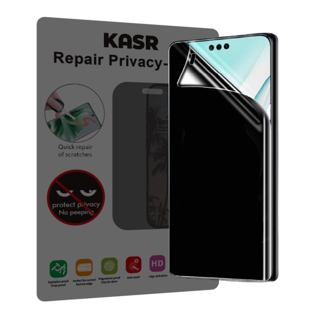 Self-repairing Scratch Anti spy Feature clear Matte Repair Hydrogel Film Epu Privacy Screen Protector