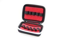 Vente en gros de bouteille de parfum vide en tissu EVA PU atomiseur étui de voyage pochette d'emballage