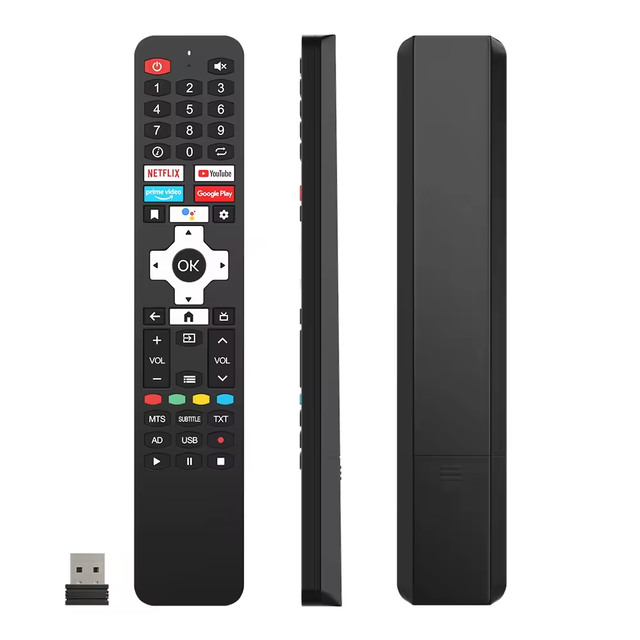 Custom Universal High Quality Factory Price Smart TV Remote Control with Learning Function Suitable for Skyworth JVC LCD TV