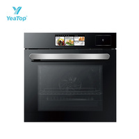 Horno Eléctrico de Gran Capacidad de 66L con Control Digital, Horno de Vapor Integrado Dos en Uno y Máquina para Hornear al Vapor