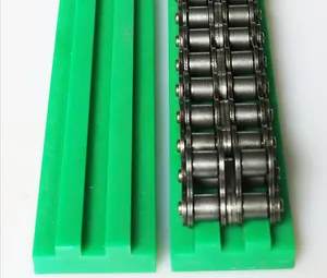 uhmw linear chain guide rails/uhmwpe track rails uhmw-pe chain guide