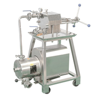 Presse à filtre en acier inoxydable pour 100 litres de bière et de vin