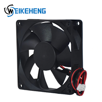 Delta AFB0812VHD DC 12V 0.30A 8cm 8020 Kipas Pendingin Listrik Industri Inverter dengan Bantalan Bola, Bilah Plastik, Volume Udara Besar untuk CPU