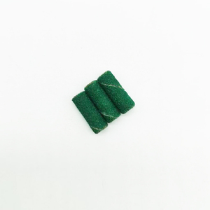 3.0mm <b>Mini</b> Sanding Band Nail Polishing Tool Custom Logo 100pcs Green Manicure Pedicure Electric <b>Drill</b> Sanding Bands - Product Image 4