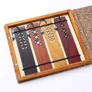 Marcapáginas de madera para regalo de negocios, logotipo personalizado grabado, regalo promocional, <span class=keywords><strong>2023</strong></span> - Product Image 4