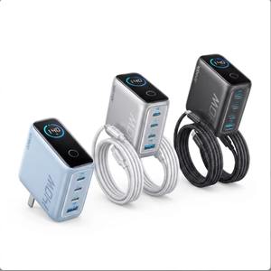 <span class=keywords><strong>Chargeur</strong></span> pour ordinateur portable Anker A2697 140W, <span class=keywords><strong>chargeur</strong></span> rapide USB C <span class=keywords><strong>4</strong></span> ports GaN, adaptateur secteur fin pliable, <span class=keywords><strong>chargeur</strong></span> mural USB pour la maison et le bureau - Product Image 1