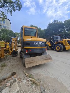 Mini-excavatrice Hyundai 60W-9 d'occasion en excellent état, d'origine coréenne, 6 tonnes, Hyundai 60W EN VENTE - Product Image 6