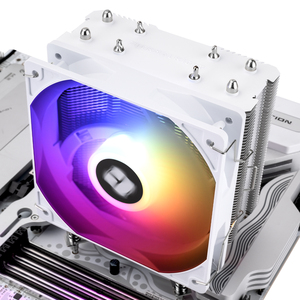 Enfriador de CPU Thermalright AX120 R SE Blanco ARGB, 4 Tubos de Calor de 6 mm, Tecnología AGHP, PWM de 120 mm para LGA 1700 PC, AX120 R SE ARGB 1700 Air - Product Image 6