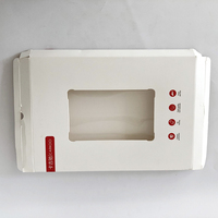 Emballage en papier kraft pour accessoires électroniques, avec coussin Pvc personnalisé pour téléphone portable, boîte d'emballage