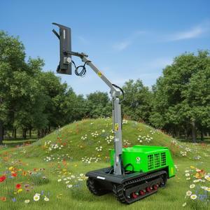 Podadora de Brazo Cantilever Eléctrica de Grado Comercial con Cortasetos de Altura Ajustable de 0 a 180° para Mantenimiento de Jardines - Product Image 6