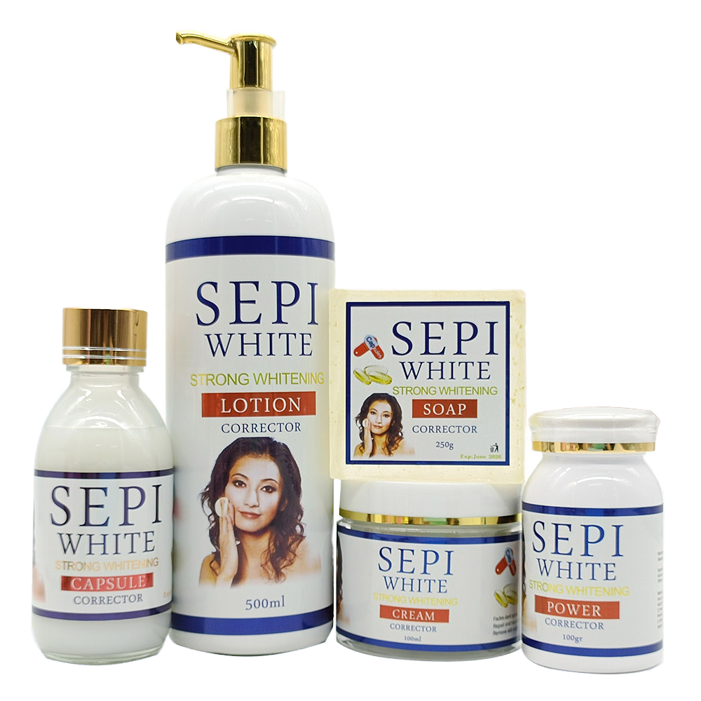 Poudre Active Sepi White Naturel 100% Authentique - Cosmétique Blanchissant Français