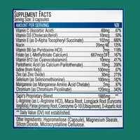Cápsulas de Fertilidad de Marca Privada, Suplemento Multivitamínico, Multivitaminas C, D, E, B12, Zinc, Tabletas de Vitaminas Diarias para Hombres
