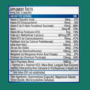 Cápsulas de Fertilidad de Marca Privada, Suplemento Multivitamínico, Multivitaminas C, <span class=keywords><strong>D</strong></span>, E, B12, Zinc, Tabletas de Vitaminas Diarias para Hombres - Product Image 2