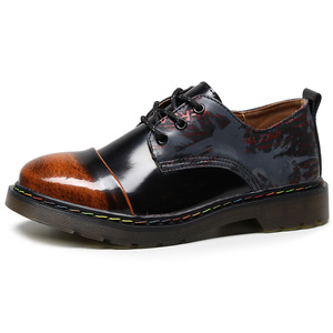 Nouvelle conception, chaussures habillées respirantes pour hommes grandes tailles, en cuir de vache véritable, chaussures Oxford formelles pour le bureau, les affaires, la carrière, décontractées pour hommes - Product Image 5