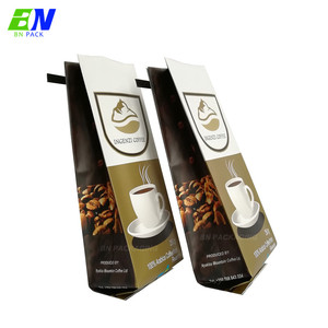 Bolsas de plástico impresas con logotipo personalizado para embalaje de alimentos, refuerzo lateral, bolsas de café turco - Product Image 3