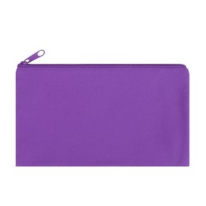 Wholesale Eco-Friendly Water Resistant <b>Large</b> Capacity Portable Canvas Zipper <b>Cosmetic</b> & Pencil <b>Bag</b> with Letter Pattern - Product Image 5