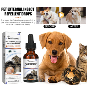 Gotas Antiparasitarias Externas <span class=keywords><strong>para</strong></span> Perros y <span class=keywords><strong>Gatos</strong></span> de 30 ml, Alta en Proteínas, con Soporte Inmunológico y <span class=keywords><strong>para</strong></span> la Salud de la Piel y el Pelaje, Fórmula Lavable - Product Image 4