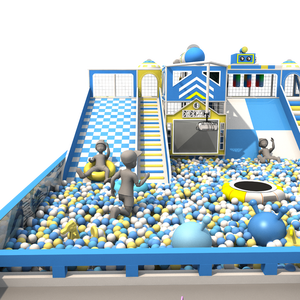 Piscine à balles interactive personnalisée, toboggans multifonctionnels pour enfants, équipement de parc d'attractions, aire de jeux intérieure - Product Image 1