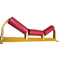 Rouleau de convoyeur en acier au carbone Q235, double étanchéité, anti-poussière et étanche, pour convoyeur à bande de minerai, sable et pierre, taille personnalisée