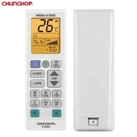 CHUNGHOP-Control remoto de aire acondicionado universal, código fijo compatible con Gree Haier Hisense Lg Panasonic Chigo Tcl