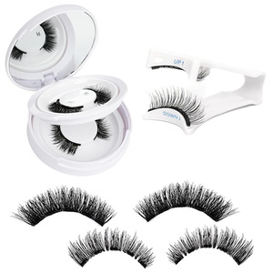 Kit <span class=keywords><strong>de</strong></span> <span class=keywords><strong>faux</strong></span> <span class=keywords><strong>cils</strong></span> magnétiques avec applicateur, <span class=keywords><strong>cils</strong></span> 3D naturels réutilisables sans colle, styles multiples, OEM ODM certifié CE ISO - Product Image 3