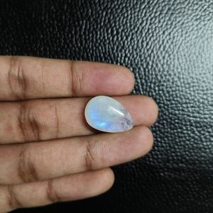 Natural <b>Rainbow</b> Moonstone Cabochon 15Ct 20x14mm Loose Gemstone Bulk Supplier Manufacturer India - Product Image 1