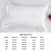 100% coton personnalisé drap de lit ensemble moderne tissé plat drap de lit reine roi tailles hôtel literie sac emballage couverture de lit linge