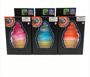 Jouet sensoriel anti-stress en forme de cornet de crème glacée à presser, à remontée lente, en EVA, pour soulager l'anxiété, à partir de 14 ans - Product Image 1