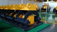 Compacteur de sol vibrant hydraulique pour grande pelle mécanique, utilisation routière, marque MONDE, garantie 1 an