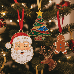 Nouveau centre commercial commercial de luxe personnalisé en métal intérieur extérieur ornements d'arbre de renne décorations de noël - Product Image 1