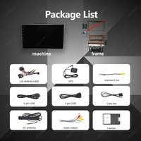 Marco de Monitor DE REPRODUCTOR DE DVD para coche Android de diseño antiguo de madera de 9 pulgadas para BENZ 1988 E220 W124 1992-GPS RGB Cable Canbus portátil