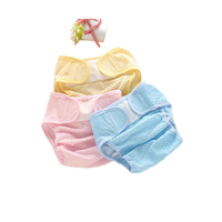Fabricant de couches lavables pour bébés, couches-culottes respirantes d'été, couches en soie glacée pour bébés, pochette à couches en maille lavable pour nouveau-nés