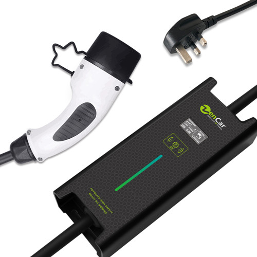 Зарядный кабель IEC 62196 10A 13A Zencar EVSE Тип 2 ev с вилкой Стандарта Великобритании