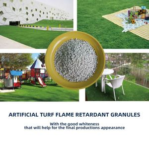 Tùy chỉnh Halogen chống cháy masterbatch trắng chống cháy hóa chất dẻo cho nhựa nhiệt dẻo vải đóng gói túi - Product Image 2