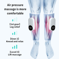 Tragbares Kabelloses Waden-Luftmassagegerät mit Wärme und Vibration für Reisen, Fitness und Tägliche Entspannung