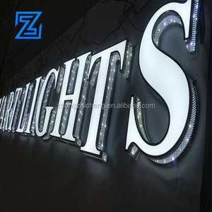 Letras Acrílicas Luminosas 3D Personalizadas, Letreros Luminosos para Exteriores de Edificios, Letras de Canal LED, Letras Troqueladas para Tiendas - Product Image 3