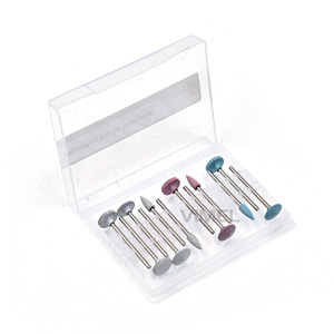 Kit de polissage Vimel pour porcelaine RPM8000-15000, outils de finition pour couronnes dentaires en céramique - Product Image 5