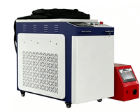 Équipement de soudage au laser à fibre portable manuel, nouveau, soudeuse laser industrielle 4 en 1, machine de soudage, de découpe et de nettoyage des métaux