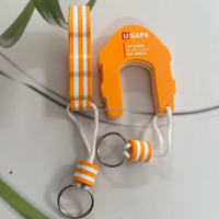 Porte-clés personnalisé en mousse EVA, logo personnalisé, léger, souple, pendentif décoratif pour cadeau promotionnel, souvenir