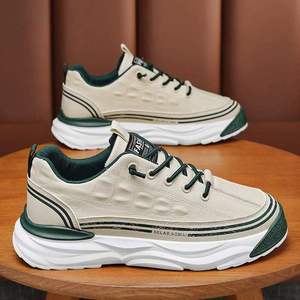 Zapatos Deportivos de Moda para Hombre, Estilo Urbano, con Bloques de Color, Transpirables, Antiolor, Impermeables, para Caminar en Verano - Product Image 6